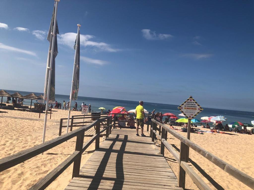 Luxury Two Br Pool View Beach Side Apartment At Algarve'S Longest Beach Armação de Pêra Extérieur photo